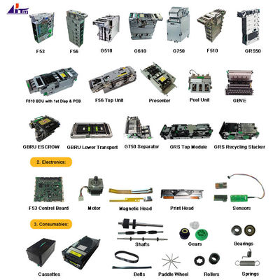 Fujitsu F53 F56 F510 GRS50 G510 G610 G750 Μονάδες διανομής ΑΤΜ