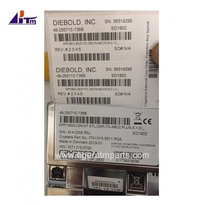 49255715736B Diebold Μικρό EPP7 πληκτρολόγιο ATM Μέρη μηχανών