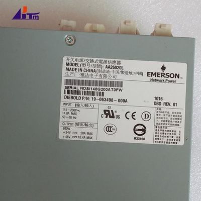 Μέρη μηχανών ΑΤΜ Diebold 980W Τροφοδοσία 19063498000A