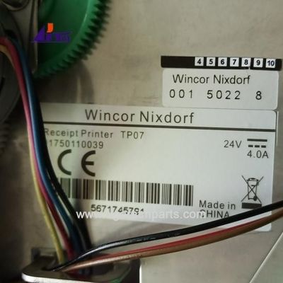 Τμήματα μηχανών ΑΤΜ Wincor Nixdorf TP07 Τυπογράφος αποδείξεων 1750110039 1750063915