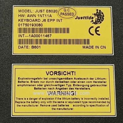 1750193080 Wincor Nixdorf πληκτρολόγιο J6 EPP INT ATM Μέρη μηχανών