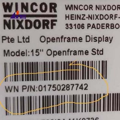 Τμήματα μηχανών ΑΤΜ Wincor Nixdorf 15 ιντσών Openframe Std οθόνη LCD 1750287742