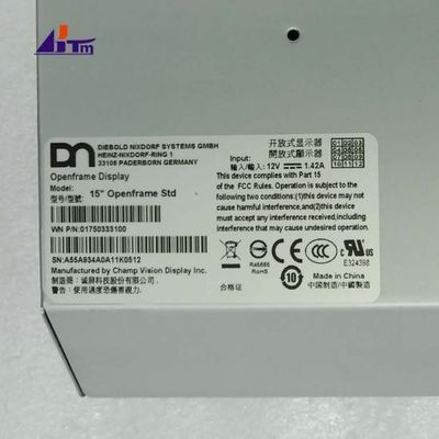 Τμήματα μηχανών ΑΤΜ Wincor Nixdorf 15 ιντσών Openframe Std οθόνη LCD 1750333100