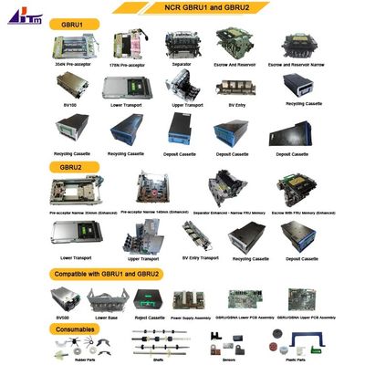 NCR GBRU2 GBRU1 Μονάδες Διανομέα GBRU GBNA Ανταλλακτικά ATM