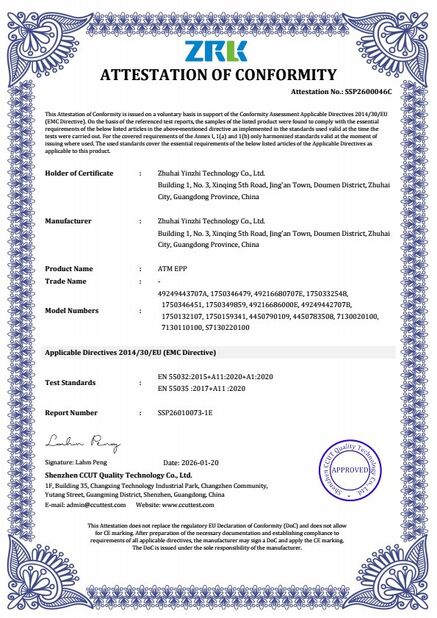 Κίνα Tiger Spare Parts Co., Ltd Πιστοποιήσεις